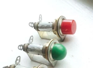 Vintage RED GREEN beehive lenses dash lights DIALCO Mix-n-Match Pick one or more - Picture 1 of 3