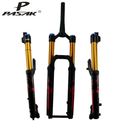 Mtb Bicycle Front Suspension Air Fork 27.5/29er Thru Axle 15*110mm Travel 165mm - Image 1 of 4