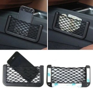 15*8 cm Coche Furgoneta Camión Red Malla Bolsa de Almacenamiento Organizador de Bolsillo Soporte Teléfono/Billetera - Imagen 1 de 11