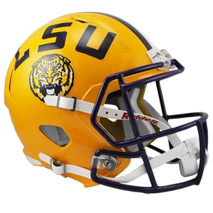 LSU Tigers Riddell Speed Full Size Replica Football Helmet - Picture 1 of 4