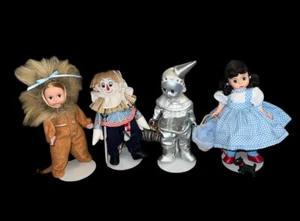 Wizard Of Oz  Madame Alexander Dorothy Tin Man, Scarecrow 8” Dolls - Picture 1 of 7