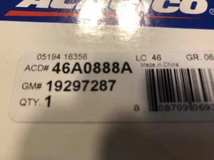 GM 19297287 ACDelco 46A0888A Inner Steering Tie Rod Linkage Genuine GM OEM - Picture 1 of 1