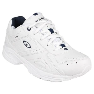 Hi-Tec XT115 weiß Unisex Schnürung Jungen Mädchen Junior Sport Turnschuhe Schuhe - Bild 1 von 6
