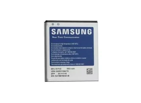 Bateria de celular Samsung Li-ion 3.7 V Li-ion EB-L1D71VZ 1850mAh Galaxy Nexus - Imagem 1 de 1