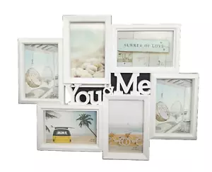 Porta Foto Multiplo Cornice da Appendere Portafoto in Legno 6 Foto 10 x 15 cm - Bild 1 von 1