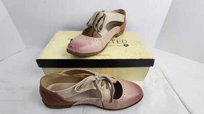 Ограниченный открытый вырез искусственной кожи туфли (зритель) с коробкой - женщин США 7 1/2 - Изображение 1 из 4