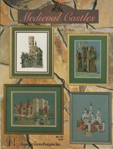 Medieval Castles Cross Stitch Pattern Booklet by Jeanette Crews Book #97 - Picture 1 of 1