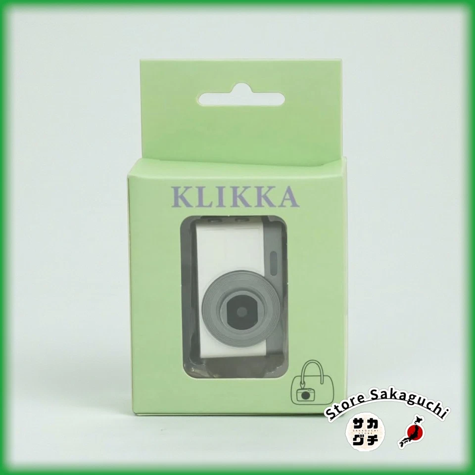 King KLIKKA-WH Keychain Digital Camera Black microSD Compatible Miniature Design - Image 1 of 4