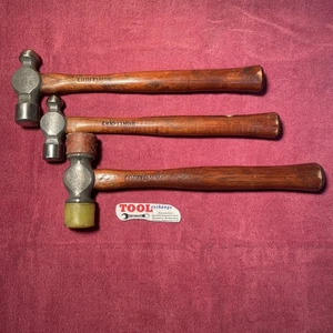 VINTAGE 3Pc CRAFTSMAN HAMMER SET BALL PEEN, SOFT FACE HAMMER  USA - Picture 1 of 8
