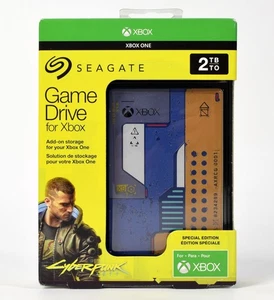 Microsoft Xbox One, Cyberpunk 2077 Seagate Game Drive 2 TB, edición especial, embalaje original, nuevo - Imagen 1 de 8