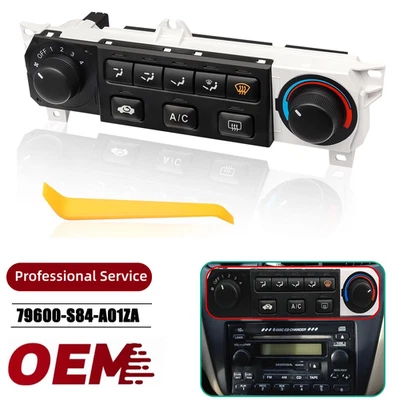 98-00 Honda Accord Climate Temp Control Unit Heater AC Genuine OEM Part - Image 1 of 4