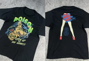 Poison Open Up And Say Ahhh Tour Unisex T-shirt All Size S To 5XL - Picture 1 of 3