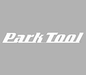 Park Tool DL-36W Horizontal Logo Decal, White - Picture 1 of 2