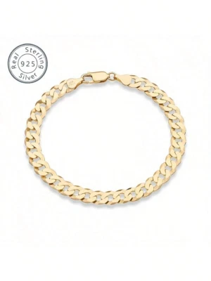 Pulseras de Oro 14K Joyería Fina de Moda y Regalos Para Mujer Brazalete Esclavas Foto 1 de 4