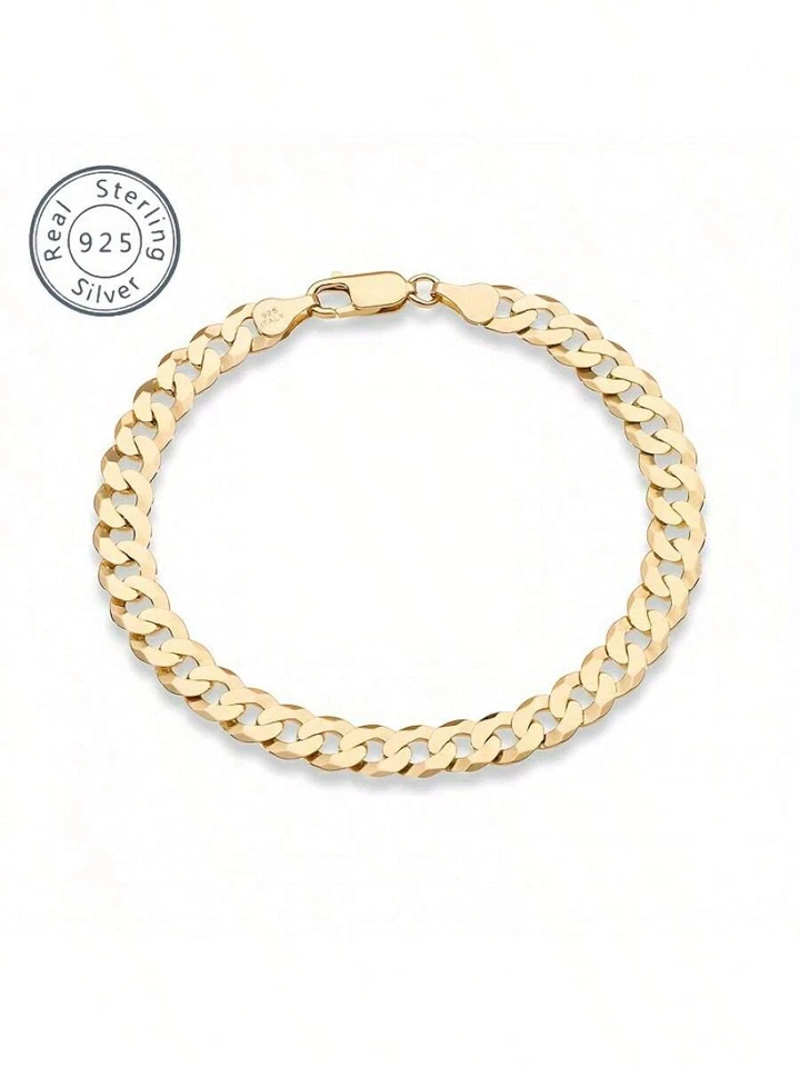 Pulseras de Oro 14K Joyería Fina de Moda y Regalos Para Mujer Brazalete Esclavas Foto 1 de 4