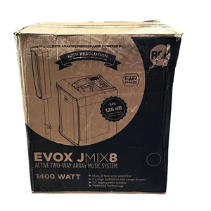RCF Evox JMIX8 Powered Speaker 2-Way Portable DJ PA System 1400W DSP Section - Picture 1 of 8