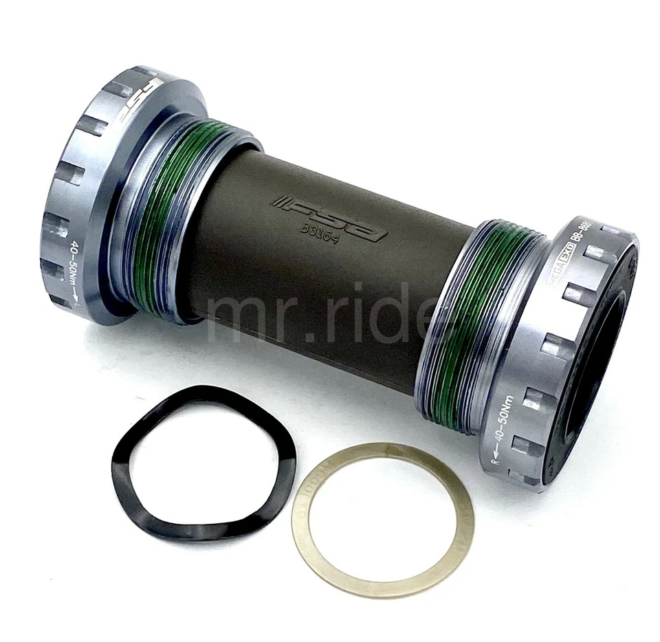 FSA BB-8681 Road Bike SL-K Light MegaExo Bottom Bracket BB 68mm - English Gray - Image 1 of 4