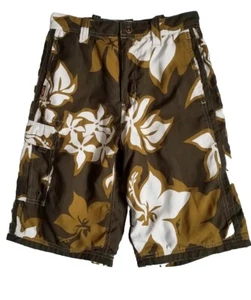 Urban Pipeline Boy's Reversible Green One Pocket Cargo Shorts, See Description - Picture 1 of 12