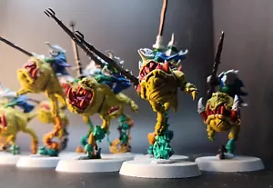 10 Boingrot Bounderz - Warhammer Age of Sigmar Gloomspite Gitz Parcialmente pintado - Imagen 1 de 4