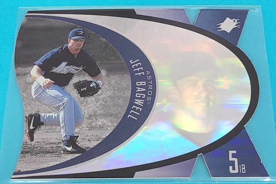 1997 UD SPx    #SPX27 Jeff Bagwell Houston Astros Baseball Card C6 - Image 1 of 2