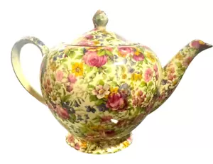 Teiera estiva 1941-1950 Chintz Royal Winton Grimwades, Inghilterra - Foto 1 di 6