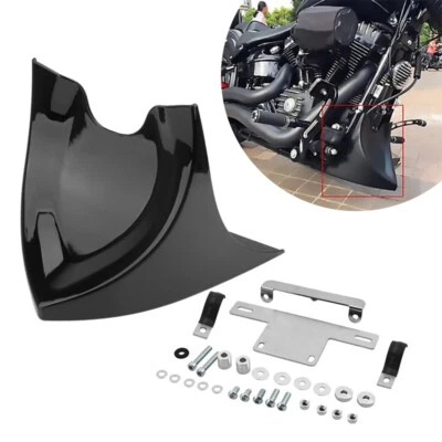 Front Spoiler Chin Fairing Cover Fit For Harley Dyna Sportster Softai Chin Lower - Image 1 of 4