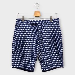 Ralph Lauren RLX Golf Men's Shorts Pattern Tailored Fit (Blue/White) - 30W - Picture 1 of 2