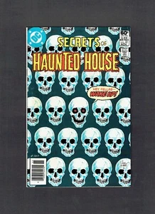 Secrets of Haunted House #42 DC Comics 1981 VF Joe Kubert Skeleton Head Cover - Picture 1 of 2