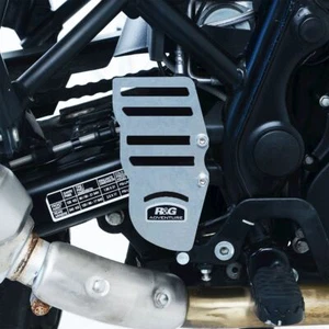R&G Bremsbehälterschutz hinten silber Royal Enfield Himalayan 2017 - 2023 - Bild 1 von 5