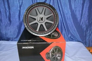 Kicker 43CVR152 CompVR  15" Subwoofer 500W RMS Dual 2 Ohm Voice Coil - Picture 1 of 5