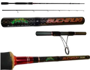 canna buchinuki 2m 15/50g pesca spinning bass luccio serra spigola mare - Foto 1 di 1