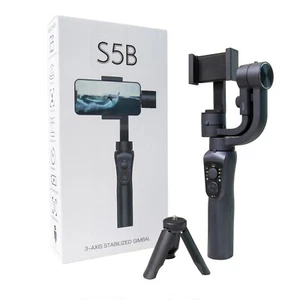 3 Axis Handheld Phone Cinematic Stabiliser Gimbal Camera Stand Tripod Tracker UK - Picture 1 of 14