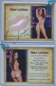 Remy LaCroix Firmato e Baciato Trading Card Collectors Expo Model # 9 - Foto 1 di 1