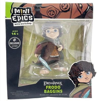 Lord Of The Rings Frodo Baggins Figure Mini Epics Weta Workshop - Image 1 of 4