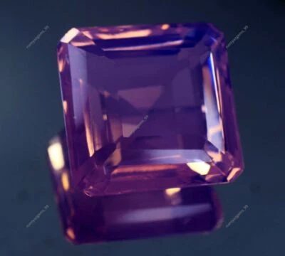 Piedra preciosa cuadrada de ópalo rosa natural australiano de 77 quilates certificada sin tratar Foto 1 de 4