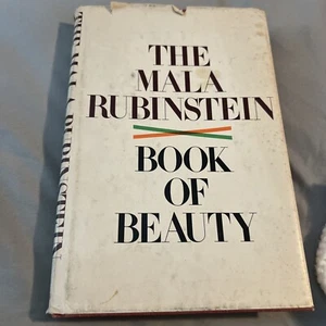 The Mala Rubinstein Book Of Beauty First Edition Hardback Dust jacket Vintage - Afbeelding 1 van 13
