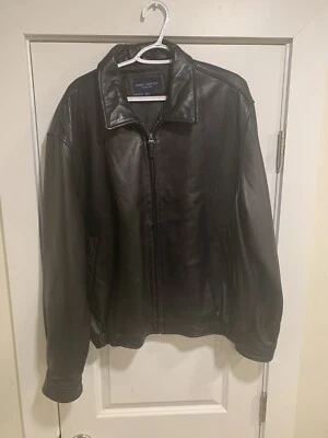 Daniel Cremieux Mens Brown L Butter Soft Lambskin Jacket Dress/Casual - Image 1 of 4