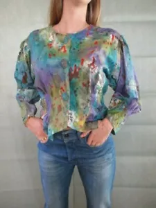 Rare pièce unique veste légère défilé Haute Couture française vintage 90's - Imagen 1 de 4