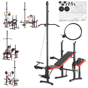 VEVOR Banco de Abdominales para Entrenamiento de Fuerza en el Gimnasio en Casa - Imagen 1 de 12