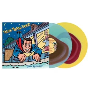 NEW Less Than Jake Hello Rockview Brown Blue Red Yellow In Color Vinyl LP /500 - Picture 1 of 2