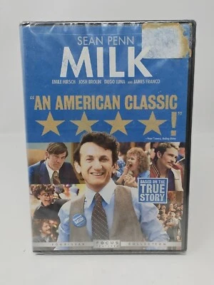 Milk DVD Widescreen 2008 (Sean Penn, Josh Brolin, James Franco) Drama - Image 1 of 2