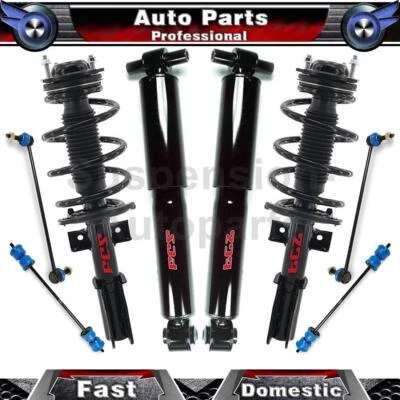 Amortiguadores delanteros traseros barra estabilizadora enlace para Chevrolet Traverse 3,6 L 2017 2016 2015 2014 Foto 1 de 4