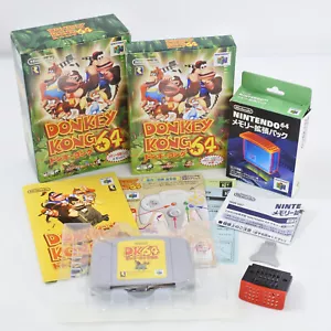 Nintendo 64 DONKEY KONG 64 with Expansion Pak 2029 n6 - Picture 1 of 14