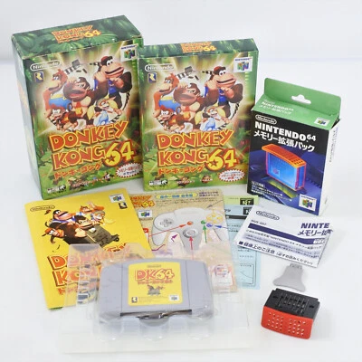 Nintendo 64 DONKEY KONG 64 with Expansion Pak 2029 n6 - Image 1 of 4