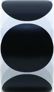 Pc fan sticker black circle stickers computer case fan stickers x 20 pcs 38mm - Picture 1 of 3