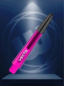 Winmau Vecta Polycarbonate/aluminium Dart Stems Short Pink - Picture 1 of 1