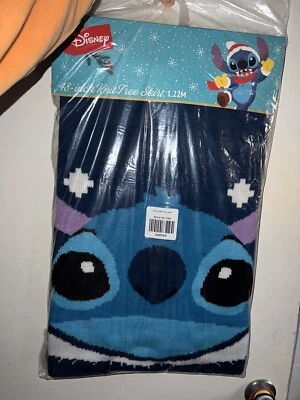 Disney Lilo & Stitch Holiday Tree Skirt 48'' diameter NEW - Image 1 of 3