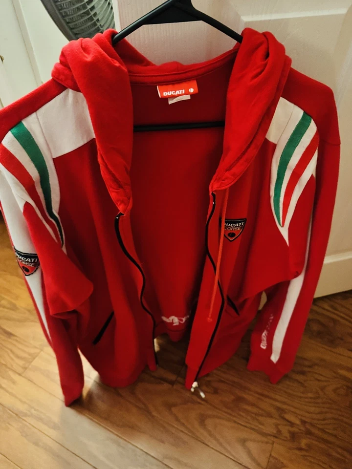 Sudadera con capucha oficial Ducati Corse Racing XXl Foto 1 de 4
