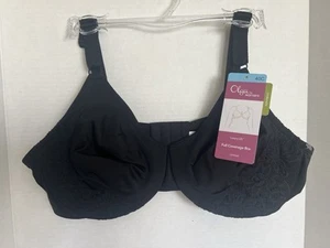OLGA Luxury Lift Full Coverage Underwire Bra Style OGW251UU50004 BLACK 40C NWT - Picture 1 of 6