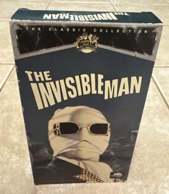 The Invisible Man VHS Tape 1991 Universal Monsters Classic Collection Horror  - Image 1 of 4